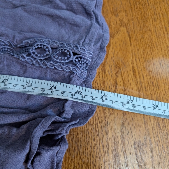 Purple Bell Sleeve Top 22 (T27) - Picture 7 of 9